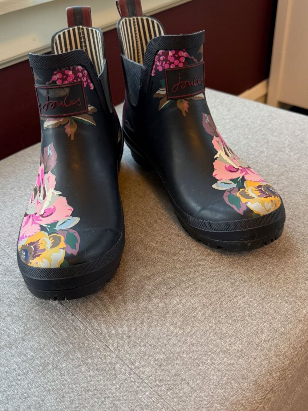 Joules Wellibob Rubber Rain Boots - EU39 / US8